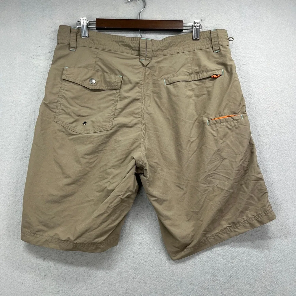 Howler Bros Horizon Shorts Mens 36 Tan Hybrid Nylon Ripstop Outdoor Gorpcore